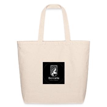 Borcellle Sun Goddess Logo - Eco-Friendly Cotton Tote - natural - Front