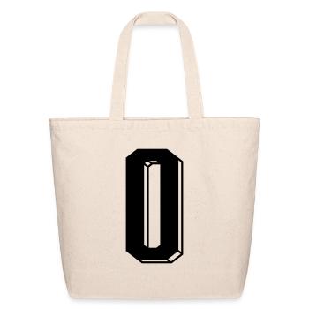 jersey number 0 - Eco-Friendly Cotton Tote - natural - Front