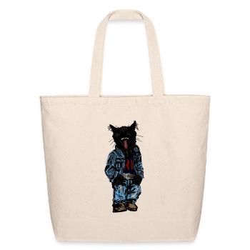 POE BOY - Eco-Friendly Cotton Tote - natural - Front