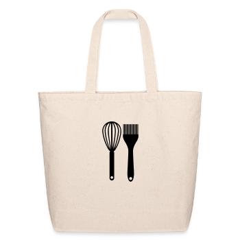 baking - Eco-Friendly Cotton Tote - natural - Front