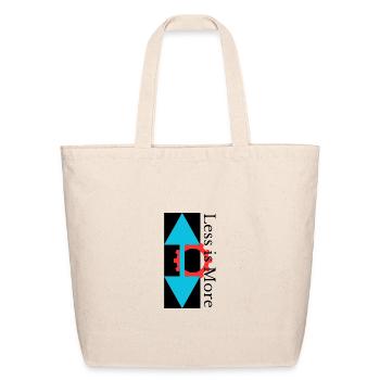Cog Arrow Tech Duality - Eco-Friendly Cotton Tote - natural - Front