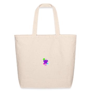 All In Good Fun Neon Splash - Eco-Friendly Cotton Tote - natural - Front