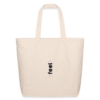 Feel Blur Aesthetic - Eco-Friendly Cotton Tote - natural - Front
