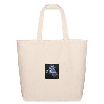 Iraq Map Art Starry Night Van Gogh Style - Eco-Friendly Cotton Tote - natural - Front