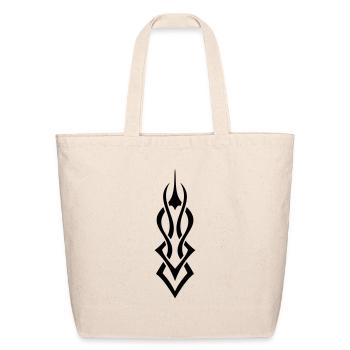 TATOO TRIBAL - Eco-Friendly Cotton Tote - natural - Front