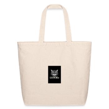 Leave Me Alone T-Shirt – Bold & Comfy Tee - Eco-Friendly Cotton Tote - natural - Front