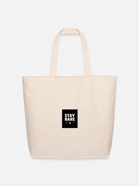 Unique & Comfy Tee - Eco-Friendly Cotton Tote - natural