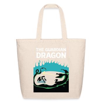 Guardian Dragon Duel - Eco-Friendly Cotton Tote - natural - Front