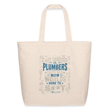 Based Plumbing3 - Eco-Friendly Cotton Tote - natural - Front