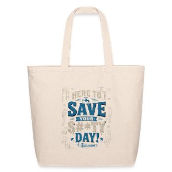 Based Plumbing2 - Eco-Friendly Cotton Tote - natural - Front