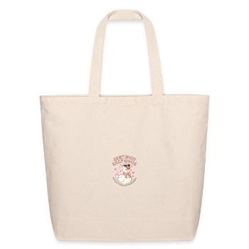 Certified Silly Goose Cartoon - Eco-Friendly Cotton Tote - natural - Front