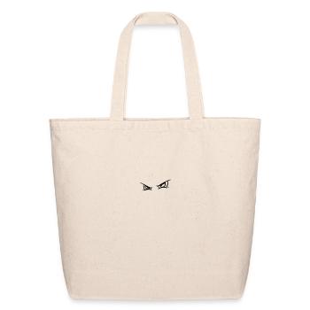 Grim Vector Monster Eyes - Eco-Friendly Cotton Tote - natural - Front