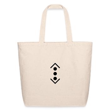 Cute nice Tatoo - Eco-Friendly Cotton Tote - natural - Front