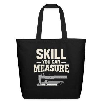 Blue Collar Welder Skilled Trades Pride Working - Eco-Friendly Cotton Tote - black - Front