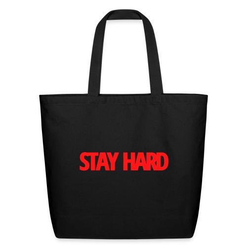 STAY HARD (Red version) - Eco-Friendly Cotton Tote