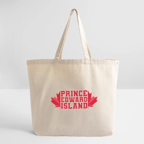 Prince Edward Island with maple leaf - Eco-Friendly Cotton Tote