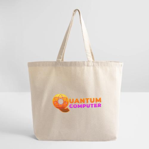 Quantum computer: Quantum Logic Unleashed - Eco-Friendly Cotton Tote