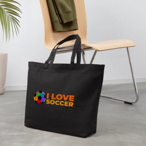I Love Soccer - Eco-Friendly Cotton Tote
