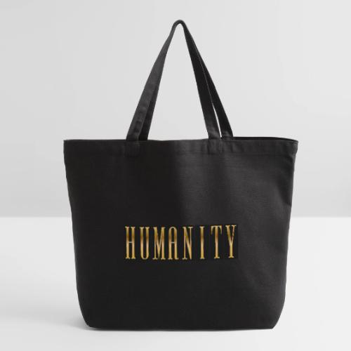 Golden Humanity Statement - Eco-Friendly Cotton Tote