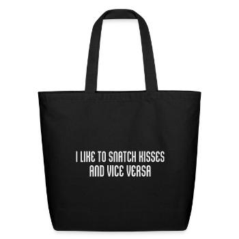 Please provide design image for analysis - Eco-Friendly Cotton Tote - black - Front