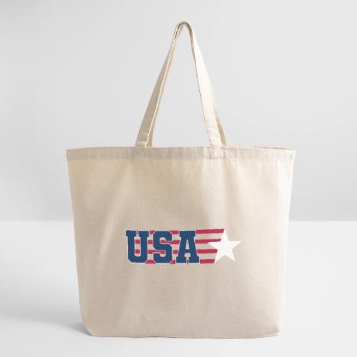 Star Stripe USA - Eco-Friendly Cotton Tote