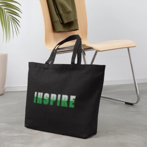 Inspire Word Art Design - Eco-Friendly Cotton Tote
