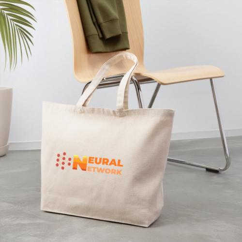 Neural Network: Digital Synapses - Eco-Friendly Cotton Tote