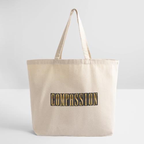 Golden Compassion - Eco-Friendly Cotton Tote
