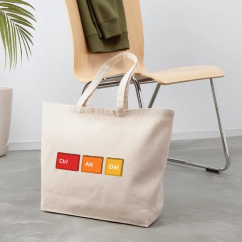 CTRL + ALT + DEL - Eco-Friendly Cotton Tote