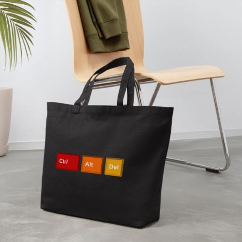 CTRL + ALT + DEL - Eco-Friendly Cotton Tote