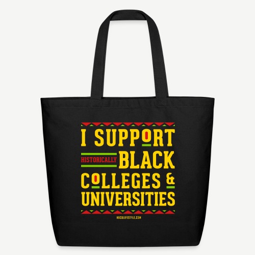I Support HBCUs - Eco-Friendly Cotton Tote