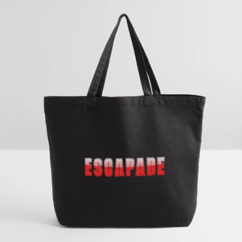 ESCAPADE Bold Typography Graphic Design - Eco-Friendly Cotton Tote