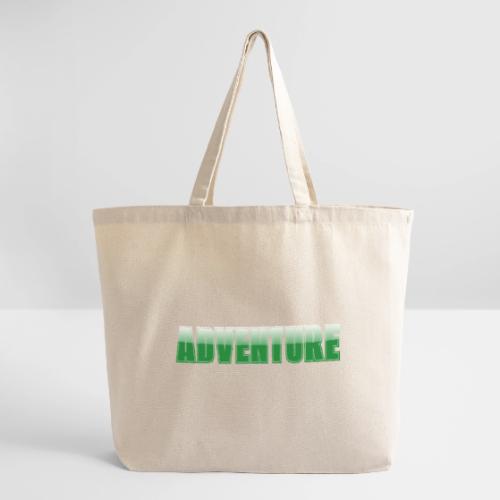 Adventure Typography Design for Apparel - Eco-Friendly Cotton Tote