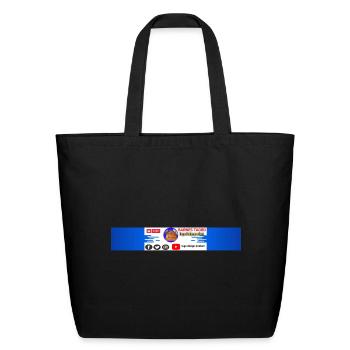 Awaiting design details - Eco-Friendly Cotton Tote - black - Front