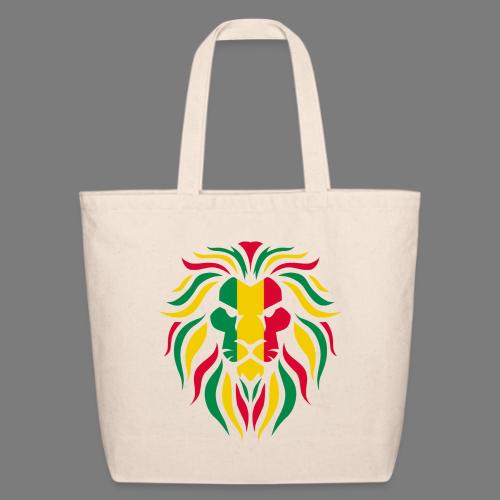 Reggae Lion & Cannabis Freedom Design - Eco-Friendly Cotton Tote