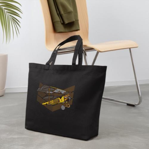 SteamPunk Double Decker - Eco-Friendly Cotton Tote