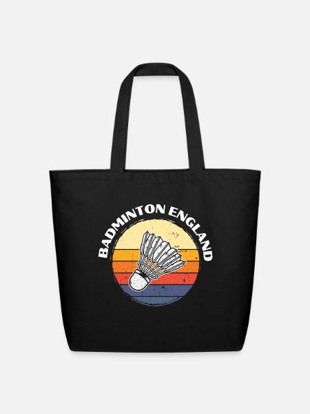 Badminton England - Eco-Friendly Cotton Tote - black