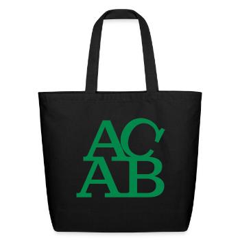 ACAB Celtic - Eco-Friendly Cotton Tote - black - Front