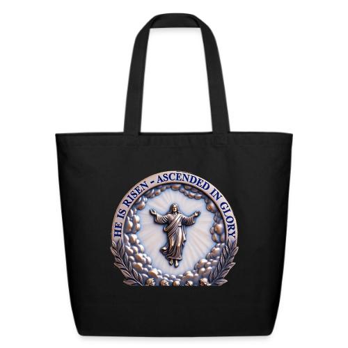 He Is Risen Ascended In Glory T Shirt, Gift - Eco-Friendly Cotton Tote