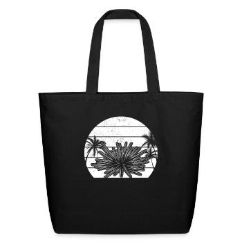 Sea Animal Sea Urchin Sunset Sea Urchins Sunset - Eco-Friendly Cotton Tote - black - Front