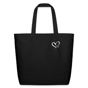 Sea Urchin Heart Sea Animal Sea Urchin Lover Sea - Eco-Friendly Cotton Tote - black - Front