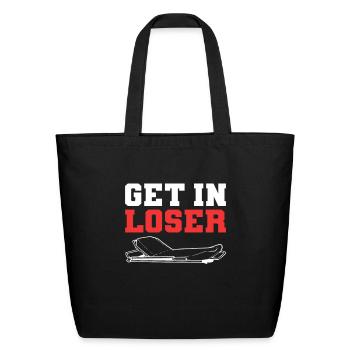 Get In Loser Ambulance Driver EMT - Eco-Friendly Cotton Tote - black - Front