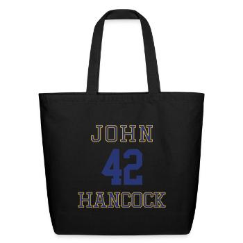 John 42 Hancock - Eco-Friendly Cotton Tote - black - Front