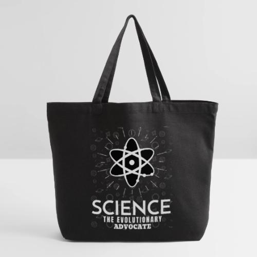Science The Evolutionary Advocate White Design - Eco-Friendly Cotton Tote