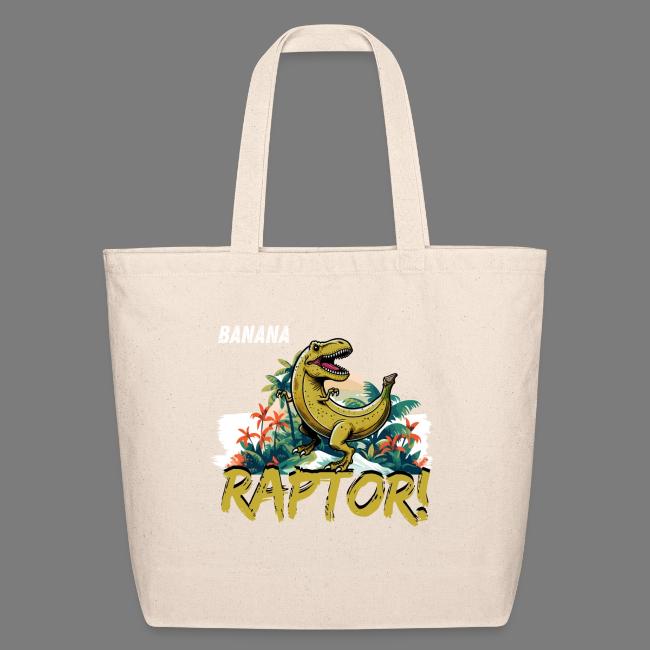 Funny Banana Raptor T-Rex Design