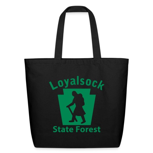 Loyalsock State Forest Keystone Hiker female - Eco-Friendly Cotton Tote