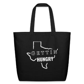 Gettin' Hungry - Eco-Friendly Cotton Tote - black - Front