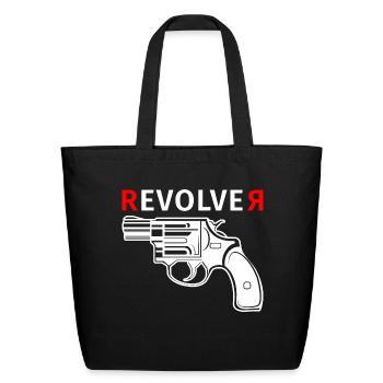 Revolver evolve - Eco-Friendly Cotton Tote - black - Front