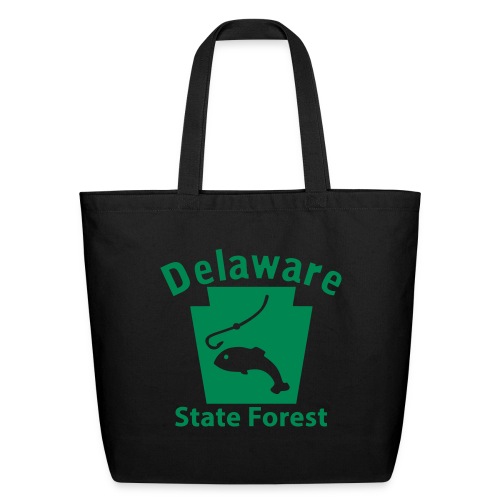 Delaware State Forest Fishing Keystone PA - Eco-Friendly Cotton Tote