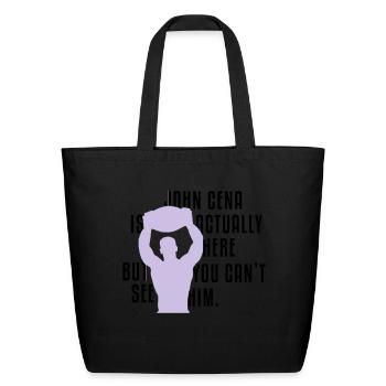 John Cena - Eco-Friendly Cotton Tote - black - Front